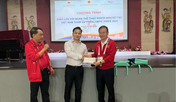 Rencontre avec la délégation du Vietnam aux Paralympiques